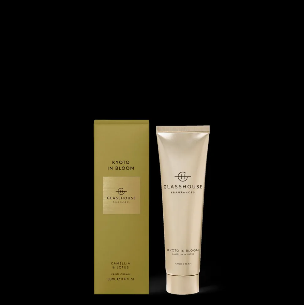 Glasshouse Fragrances 3.4 oz Hand Cream - Kyoto In Bloom