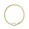 Kendra Scott Grayson Stretch Bracelet - Gold White MOP