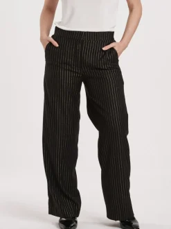 Another Love Azula Pants - Black/Silver