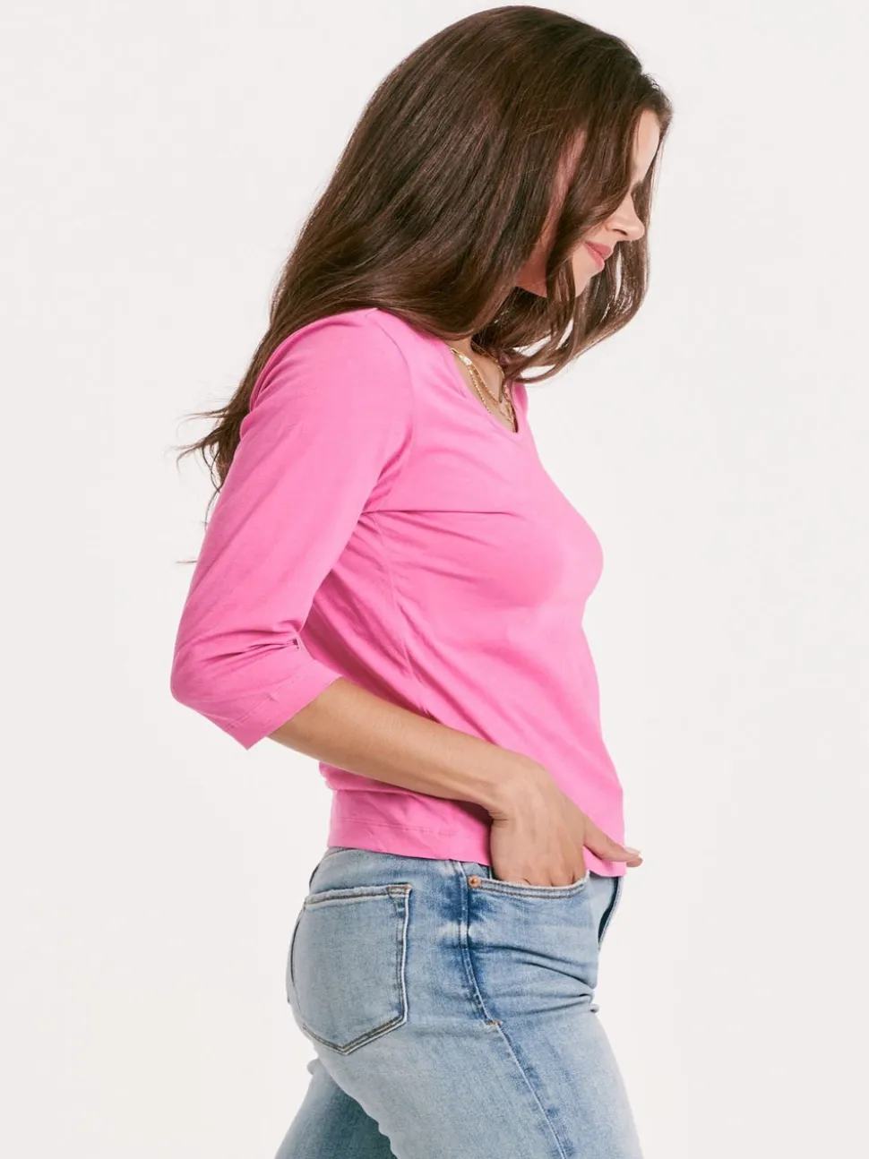 Another Love Brennan Top - Pink Tuberose