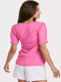 Another Love Scarlette Top - Pink Tuberose