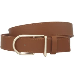 Asymmetrical Wired D Buckle Belt