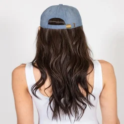 Brunette The Label Denim Ball Cap - Light Denim