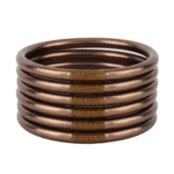 BuDhaGirl Meteorite All Weather Bangles MD (Set of 6)