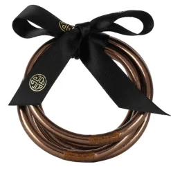 BuDhaGirl Meteorite All Weather Bangles MD (Set of 6)