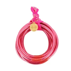 BuDhaGirl Pink All Weather Bangles (AWB) - Small