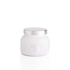 capri BLUE White Petite Jar, 8 oz