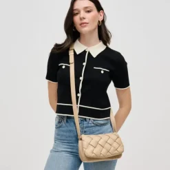 Daphne Crossbody Purse - Camel