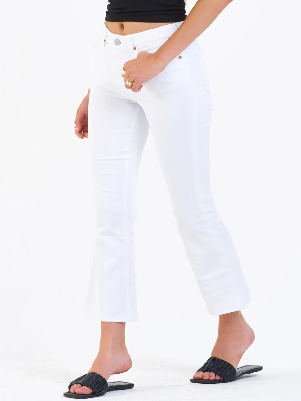 Dear John Jeanne Jeans - Optic White