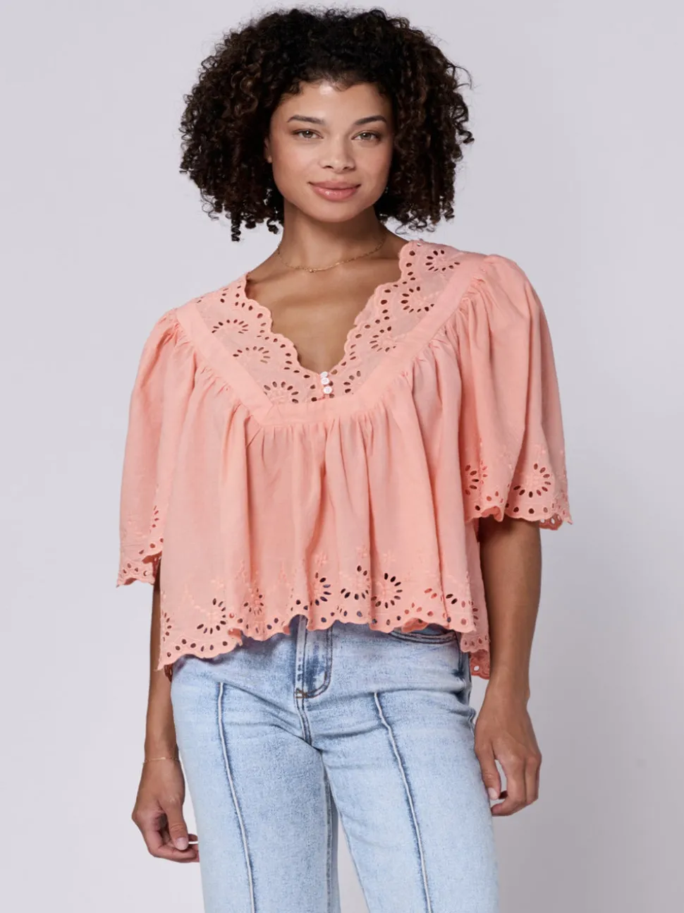 Dear John Lania Top - Terracotta