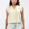 Dear John Puja Sleeveless Top - Pale Lime