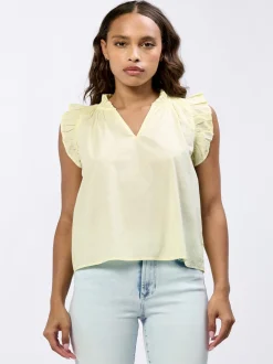 Dear John Puja Sleeveless Top - Pale Lime
