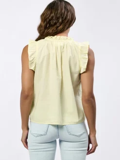 Dear John Puja Sleeveless Top - Pale Lime