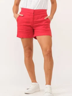 Dear John Tonya Shorts - Firetruck Red