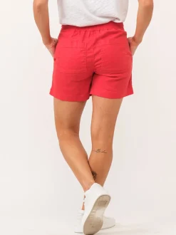 Dear John Tonya Shorts - Firetruck Red