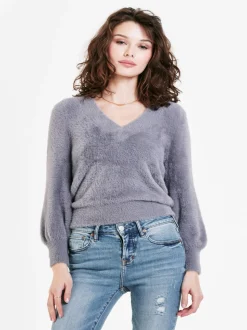 Dear John Valli Plush Sweater - Fragrant Lilac