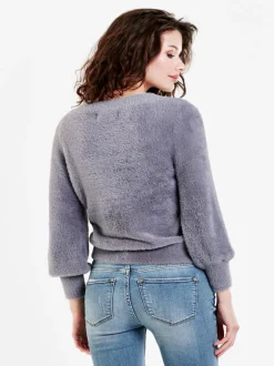 Dear John Valli Plush Sweater - Fragrant Lilac