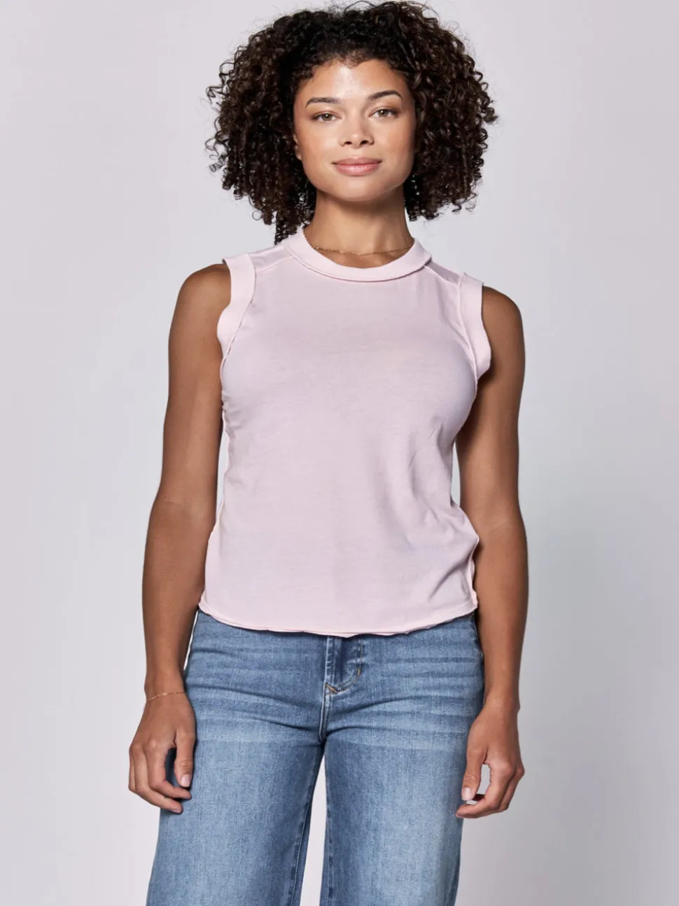 Dear John Zo Sleeveless Tank - Pink A Boo