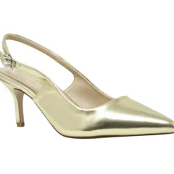 Desiree Slingback Heel - Gold