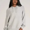 Elan Ahava Sweater Hoodie - Grey