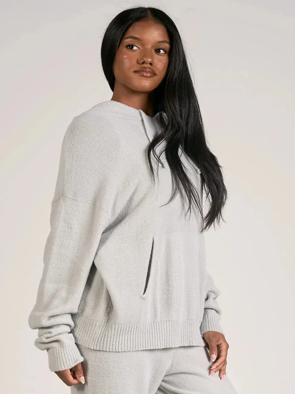 Elan Ahava Sweater Hoodie - Grey