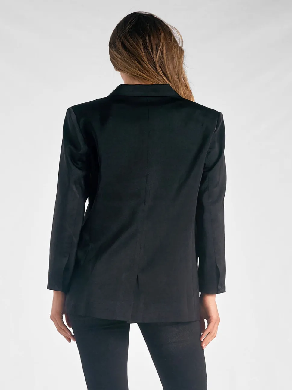 Elan Oversized Blazer - Black