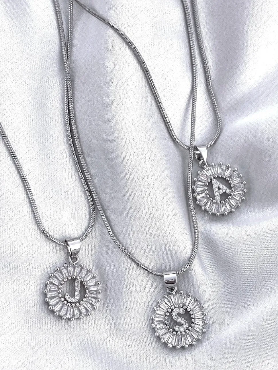 Farrah B Yours Truly Initial Necklace