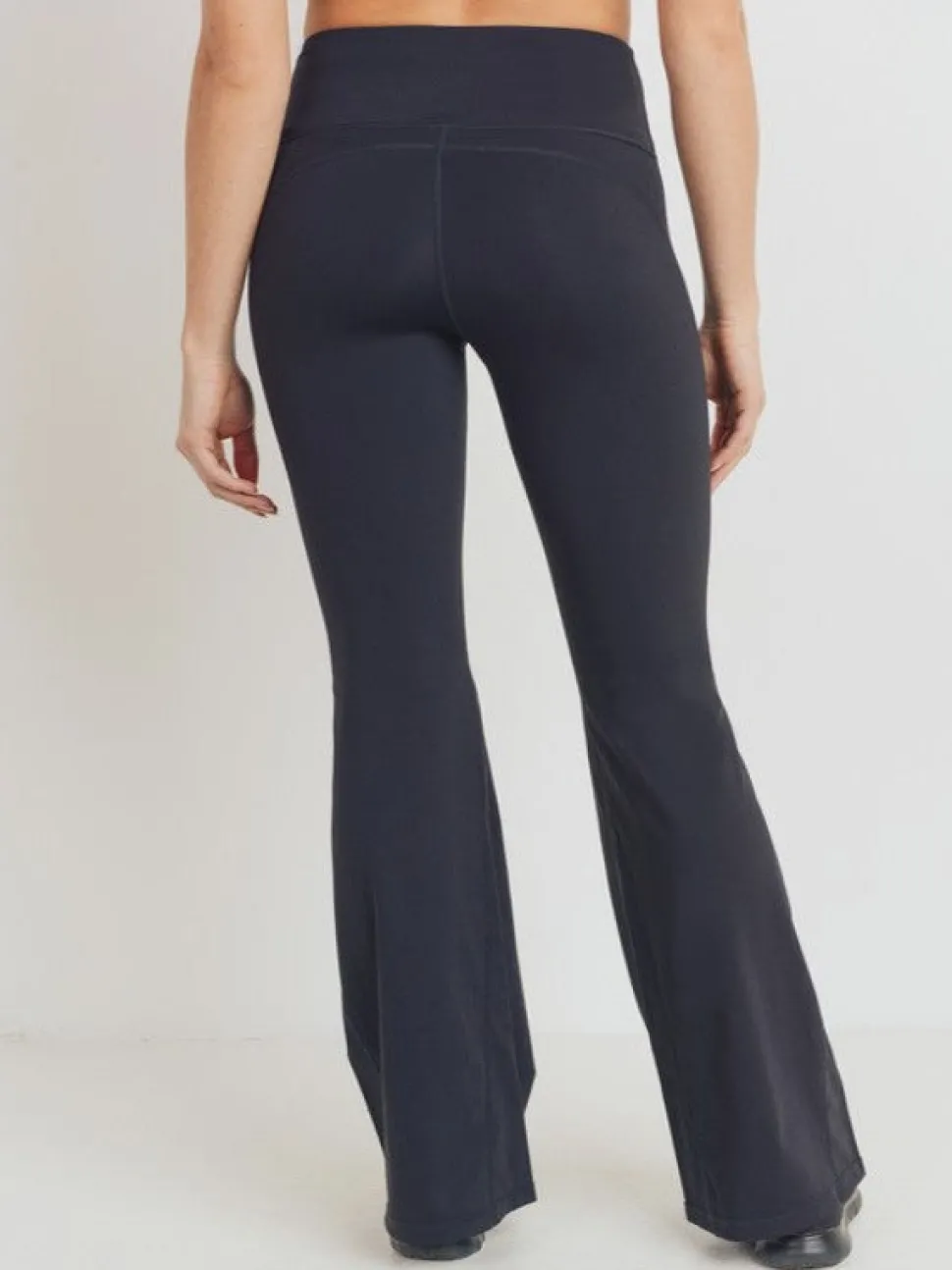 Fit Me In Your Schedule Flare Leggings - Black