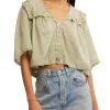 Free People Luna Top - Mermaids Tail