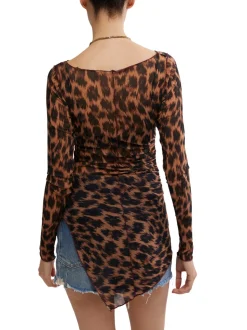 Free People Something Extra Tunic - Cinnamon Combo