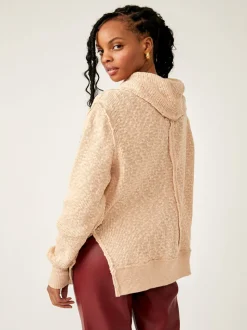 Free People Tommy Turtle Top - Toasted Almond