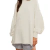 Free People Wonderful Pullover - Coconut Milk