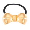 Girly Girl Metal Hair Tie - Gold