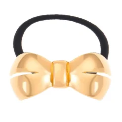 Girly Girl Metal Hair Tie - Gold