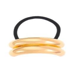 Girly Girl Metal Hair Tie - Gold