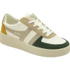 Gola Grandslam Quadrant Sneakers - Off White / Green