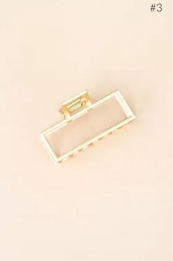 Gold Claw Clips