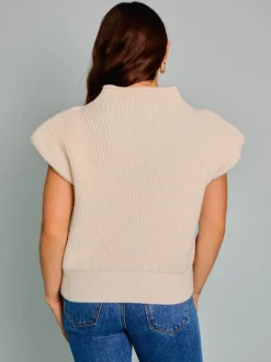 Ho Ho Ho Sweater Top - Cream