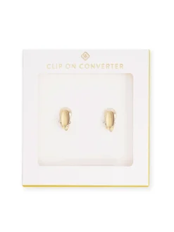 Kendra Scott Clip On Converter - Gold