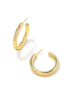 Kendra Scott Colette Hoop Earrings - Gold