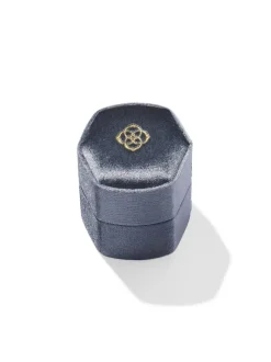 Kendra Scott Davis Small Case - Grey Blue