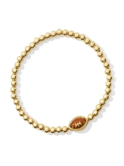 Kendra Scott Football Stretch Bracelet - Gold