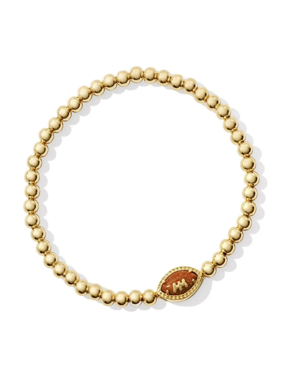 Kendra Scott Football Stretch Bracelet - Gold