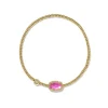 Kendra Scott Grayson Stretch Bracelet - Gold Azalea Illusion