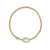 Kendra Scott Grayson Stretch Bracelet - Gold Ivory MOP
