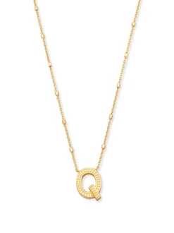 Kendra Scott Letter Pendant Necklace