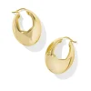 Kendra Scott Liana Hoop Earrings - Gold