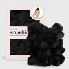 Kitsch Satin Sleep Scrunchies - Black