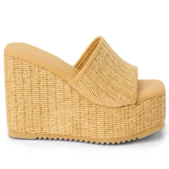 Matisse Marche Wedges - Tan