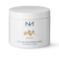 Niven Morgan Gold Bath Salt & Mineral Scrub